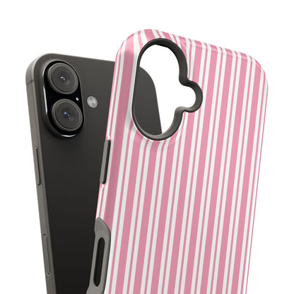 Pink Candy Stripe case, coquette gift for her