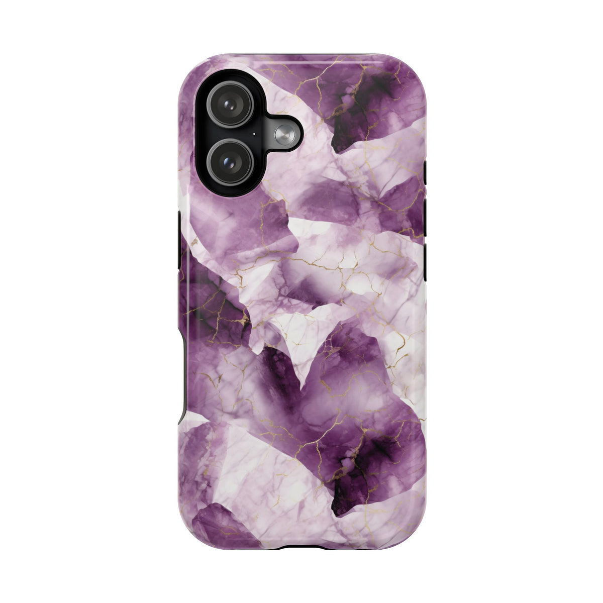 Amethyst marble MagSafe iPhone case — view 28