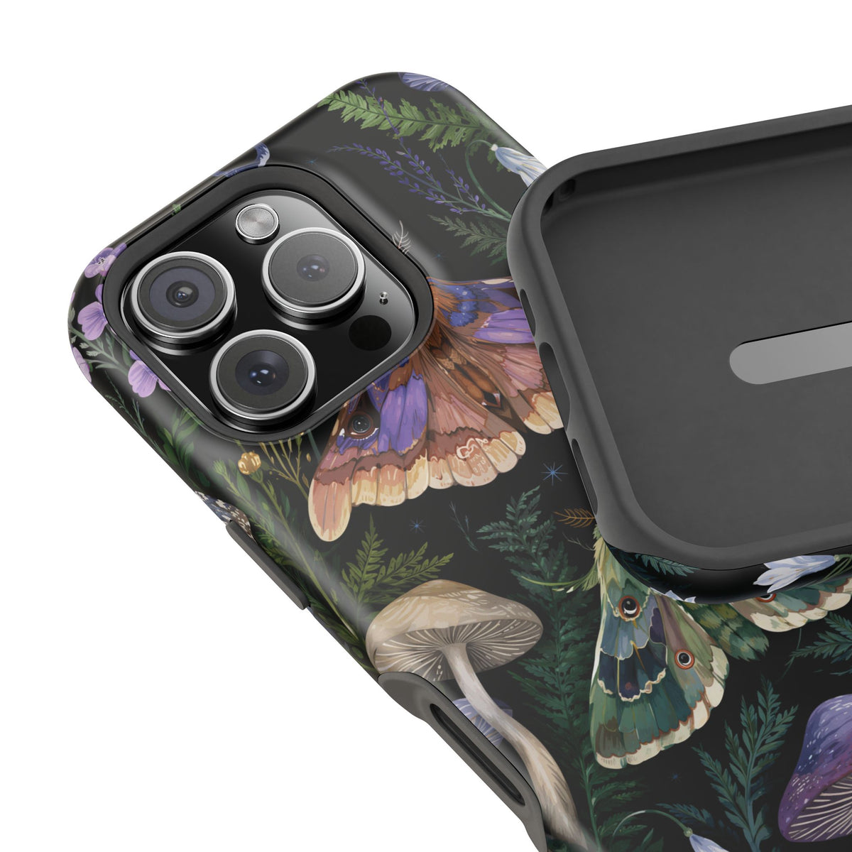 Forest Witch Moth Phone Case — MagSafe Compatible