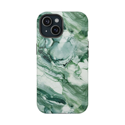 Jade marble MagSafe iPhone case — view 22