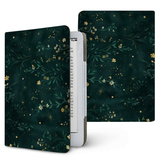 Night Garden Kindle case, printed front and back, fits Kindle Paperwhite 6.8 and 7 inch and Colorsoft