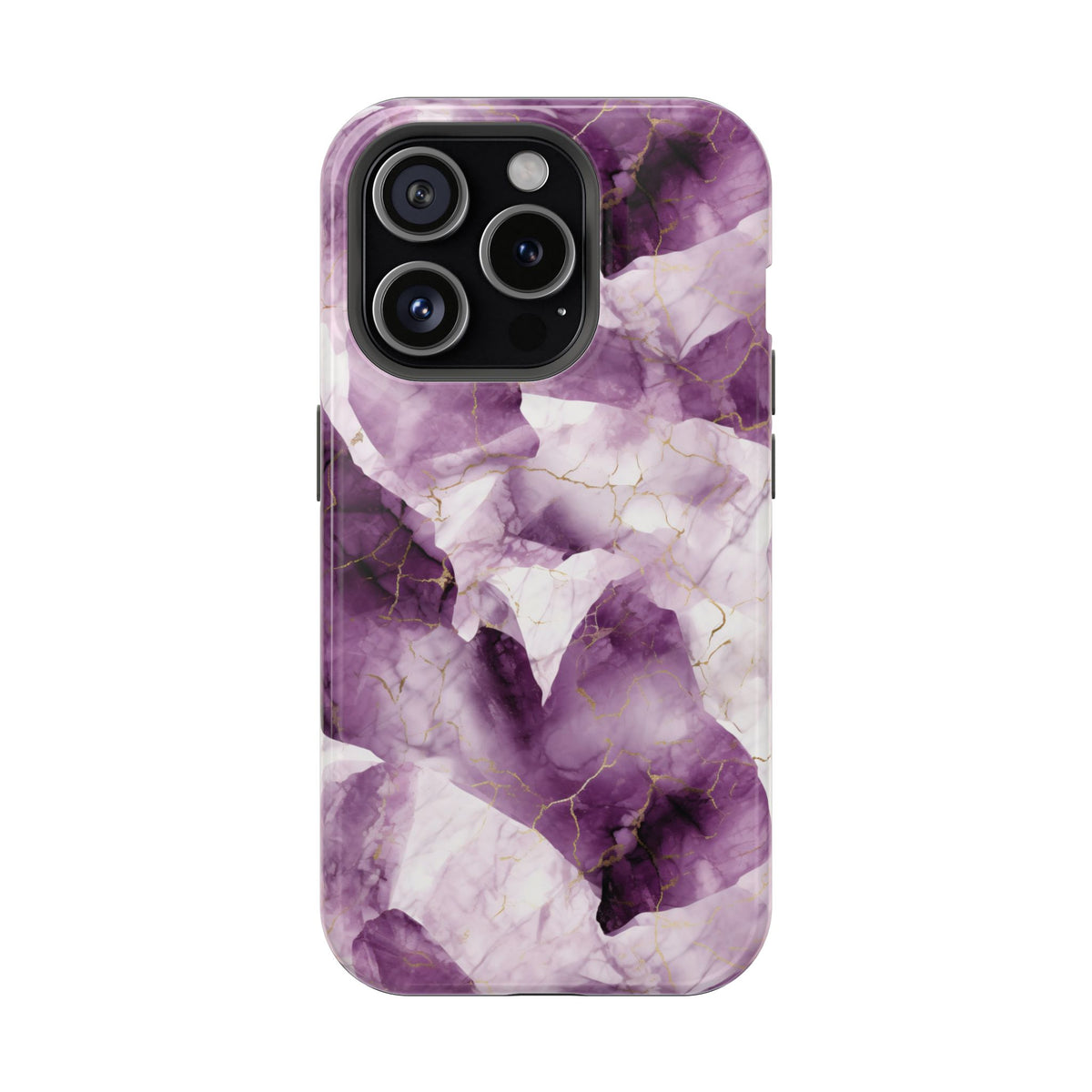 Amethyst marble MagSafe iPhone case — view 23