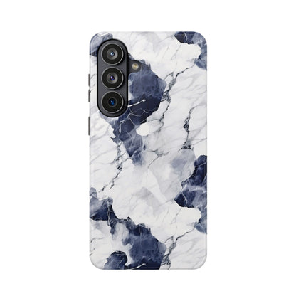 Navy marble MagSafe iPhone case — view 31