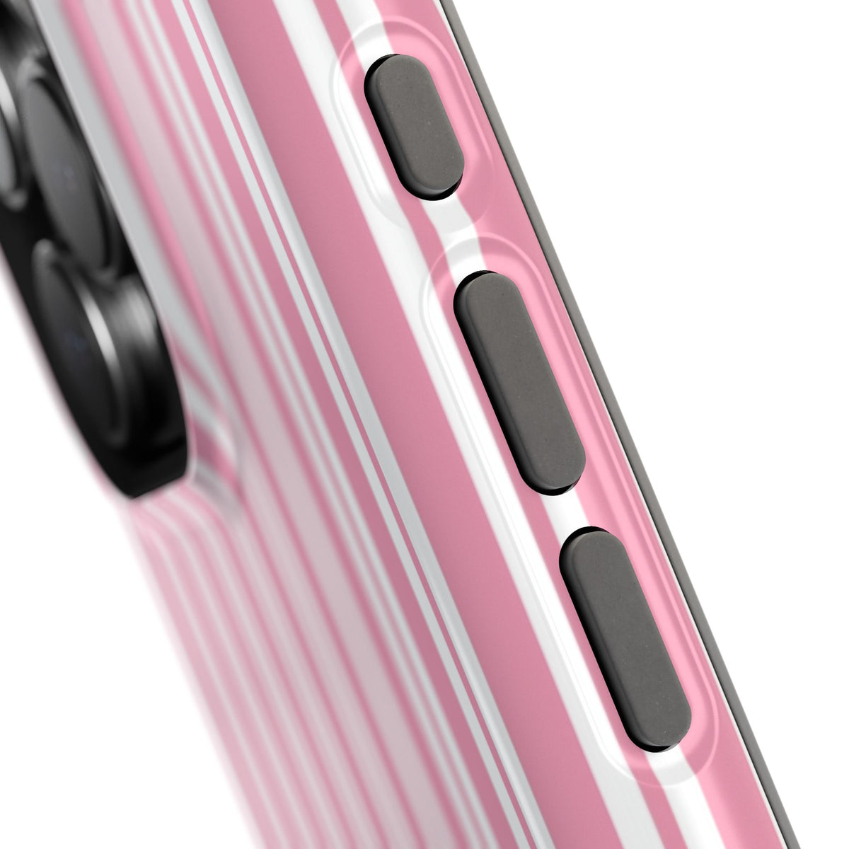 Pink Candy Stripe phone case, birthday gift idea