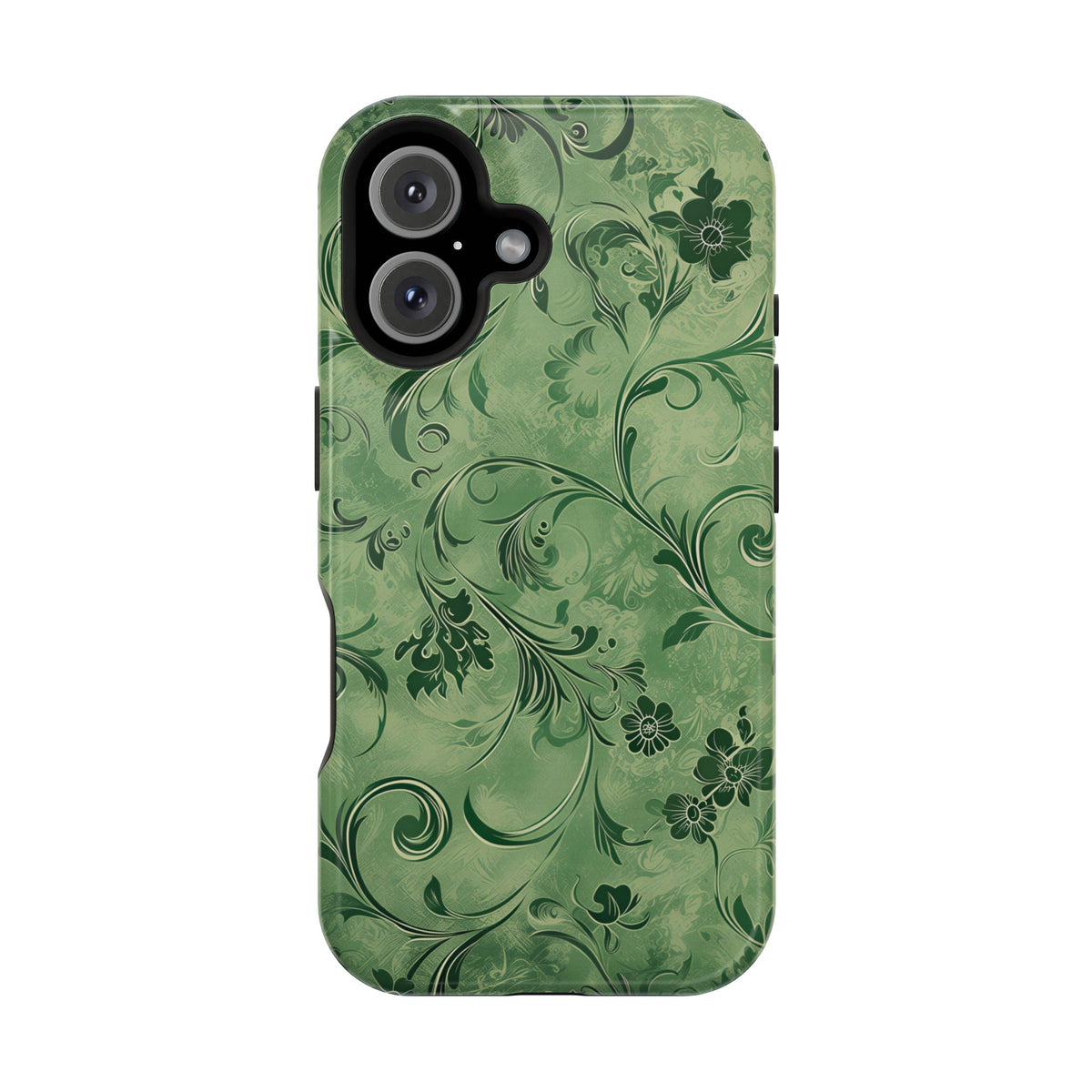 Moss Damask Phone Case — MagSafe Compatible
