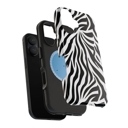 Zebra Stripe Phone Case — MagSafe Compatible