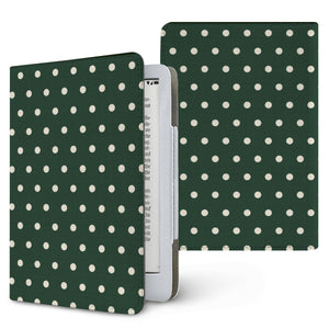 Forest Green Polka Dot Kindle Case