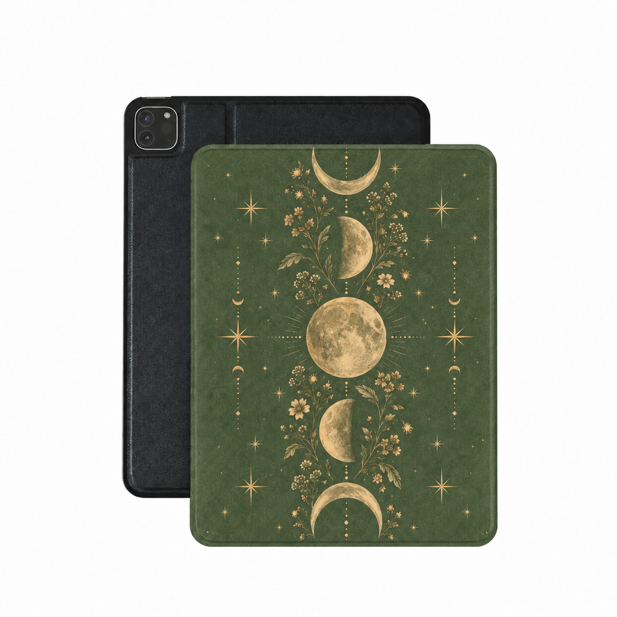 Moss Moon Phases - Apple iPad Case