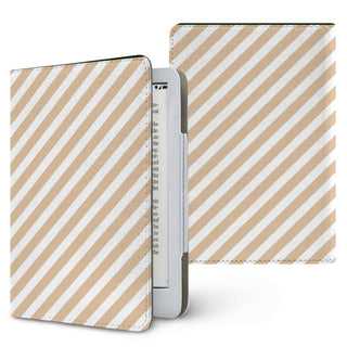 Cowhide Bow Kindle case — coquette western, printed front and back
