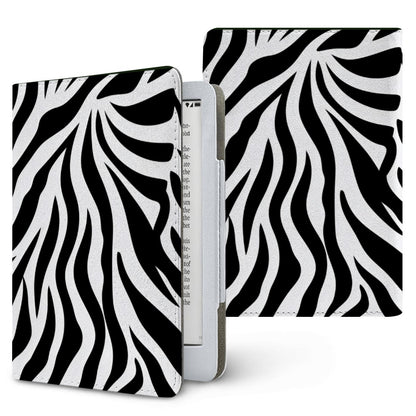 Zebra Stripe Kindle case — zebra stripe, printed front and back