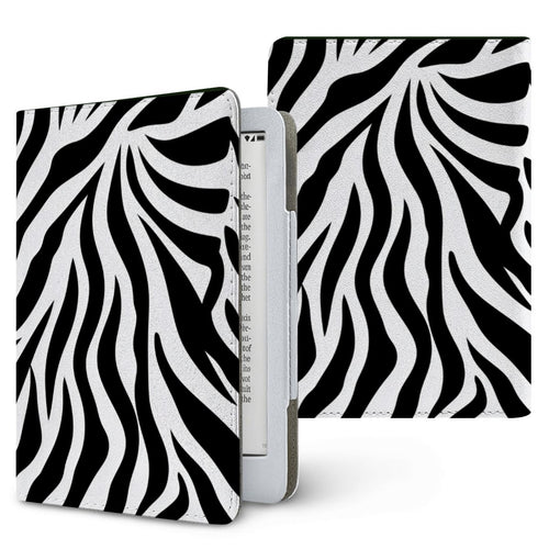 Zebra Stripe Kindle case — zebra stripe, printed front and back