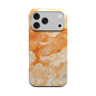 Apricot Marble phone case – MagSafe iPhone case, front view