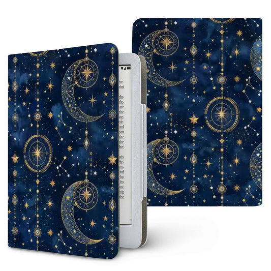 Celestial Tarot Kindle case, printed front and back, fits Kindle Paperwhite 6.8 and 7 inch and Colorsoft