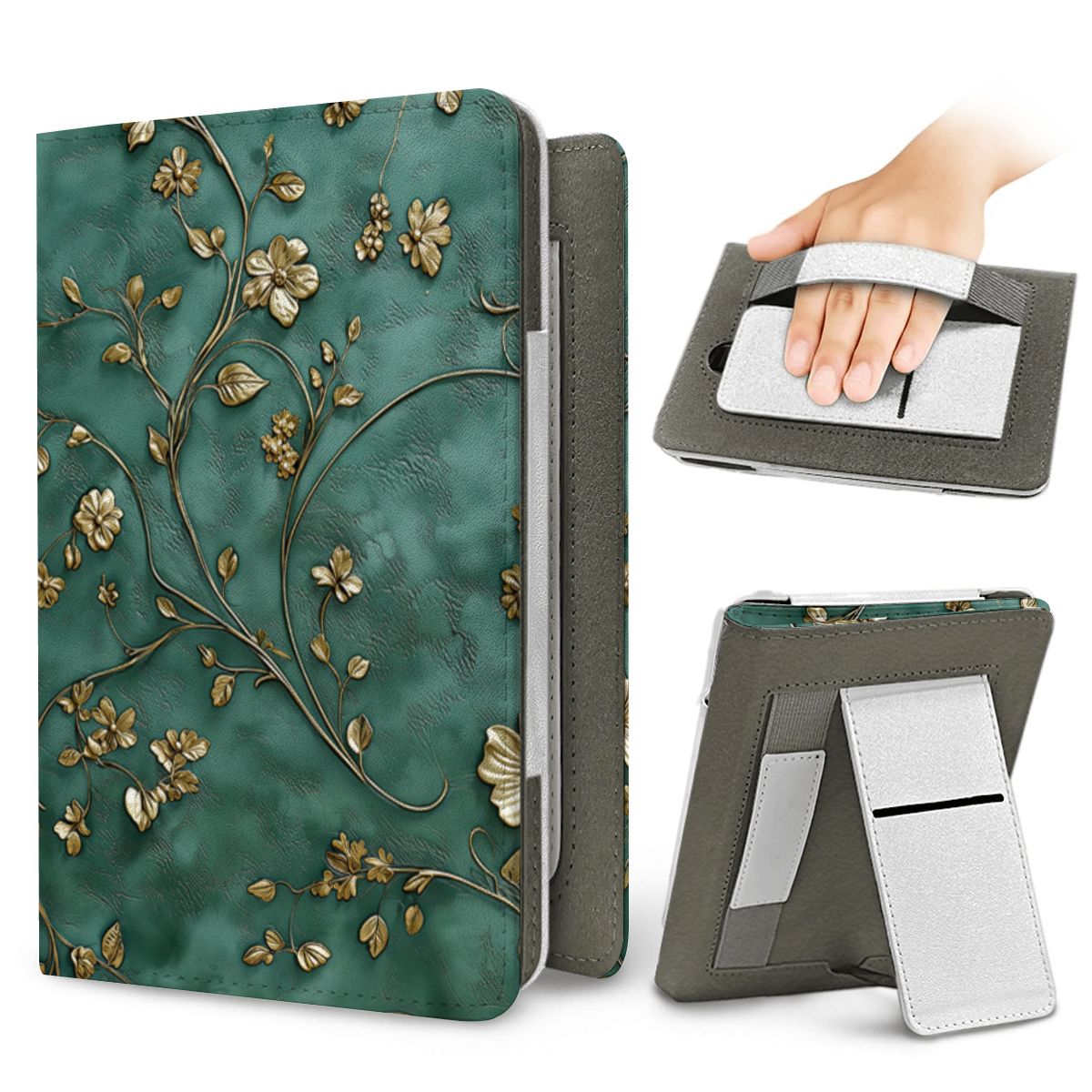 Antique Gold Blossom Kindle case for Kindle Paperwhite, view 2