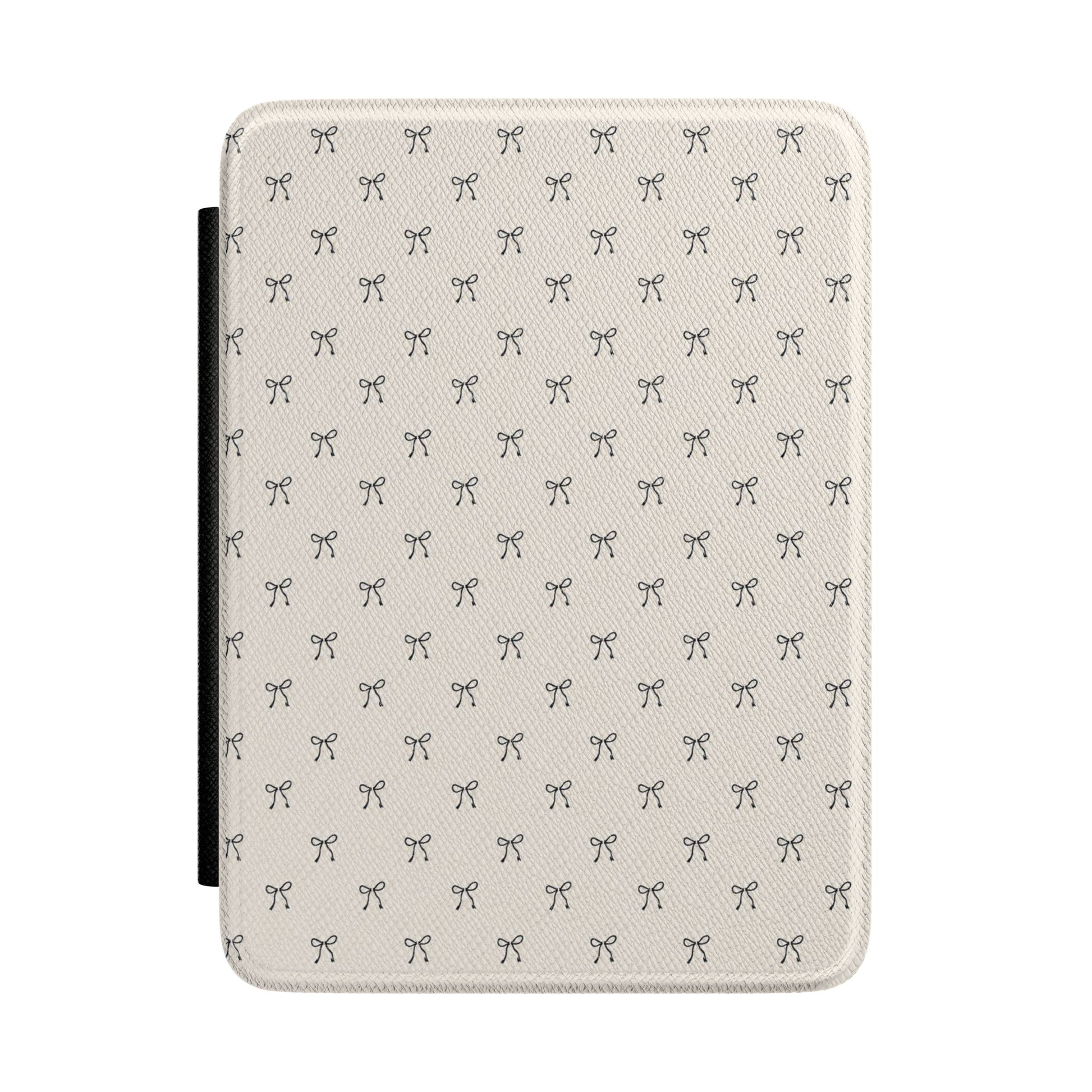 Black Bows Kindle case — black bows print