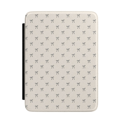 Black Bows Kindle case — black bows print