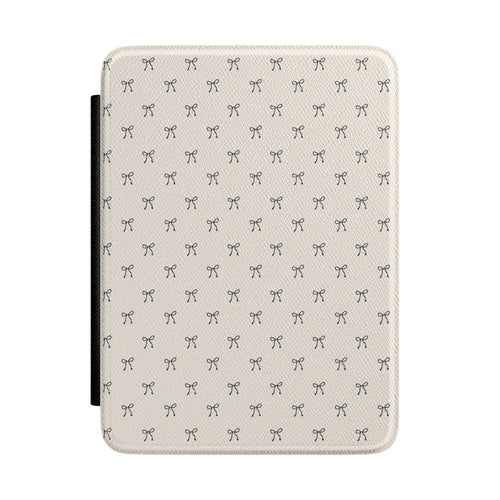 Black Bows Kindle case — black bows print