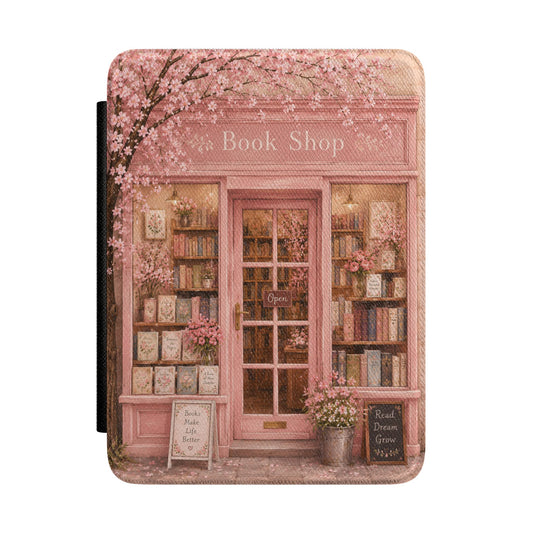 Blossom Bookshop Kindle Case - front view