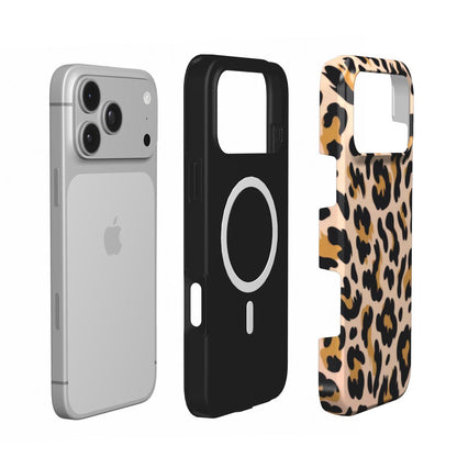 Blush Leopard phone case – MagSafe iPhone case, second detail view