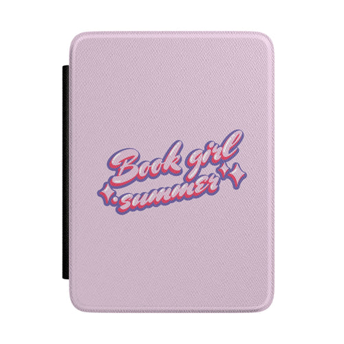 Book Girl Summer Kindle case — summery bookish print