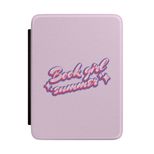 Book Girl Summer Kindle case — summery bookish print