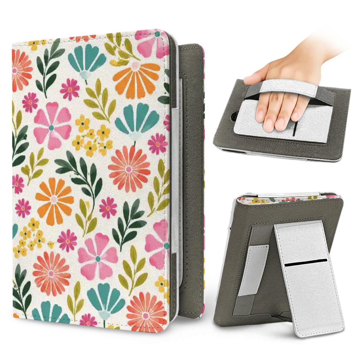 Bright Folk Floral Kindle case for Kindle Paperwhite, view 2