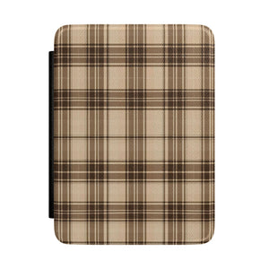 Brown Tartan Kindle Case