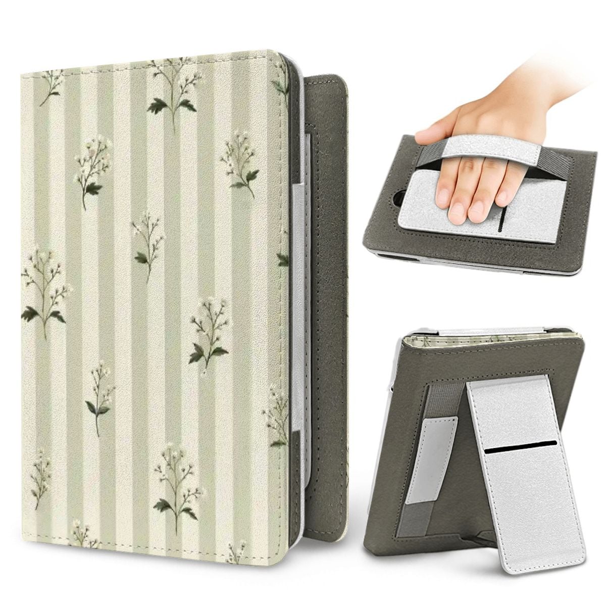 Wildflower Stripe Kindle case for Kindle Paperwhite, view 2