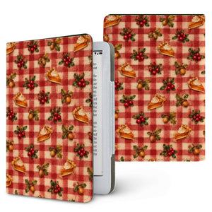 Cranberry Gingham Kindle Case