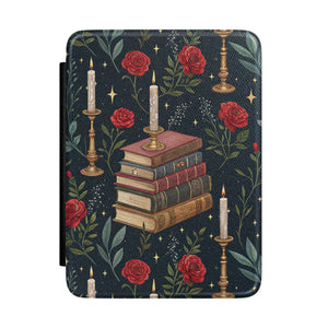 Candlelit Library Kindle Case