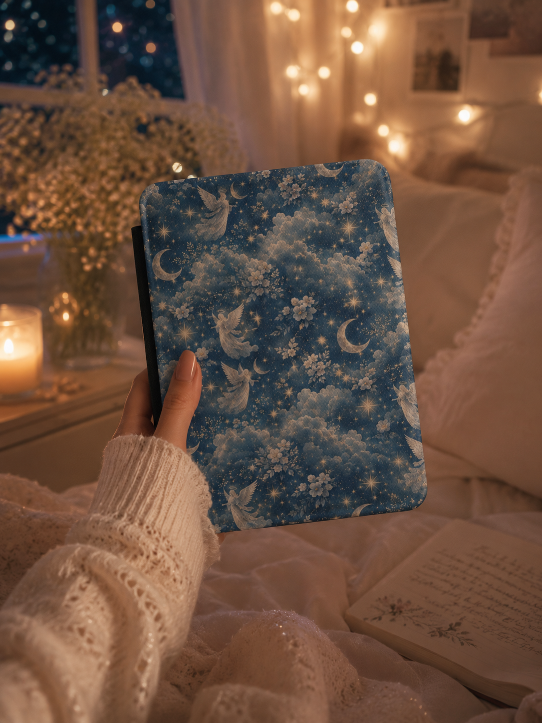 Celestial angels Kindle case — additional view