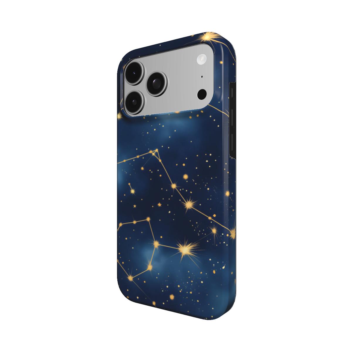 Celestial Constellations phone case – MagSafe iPhone case, detail view