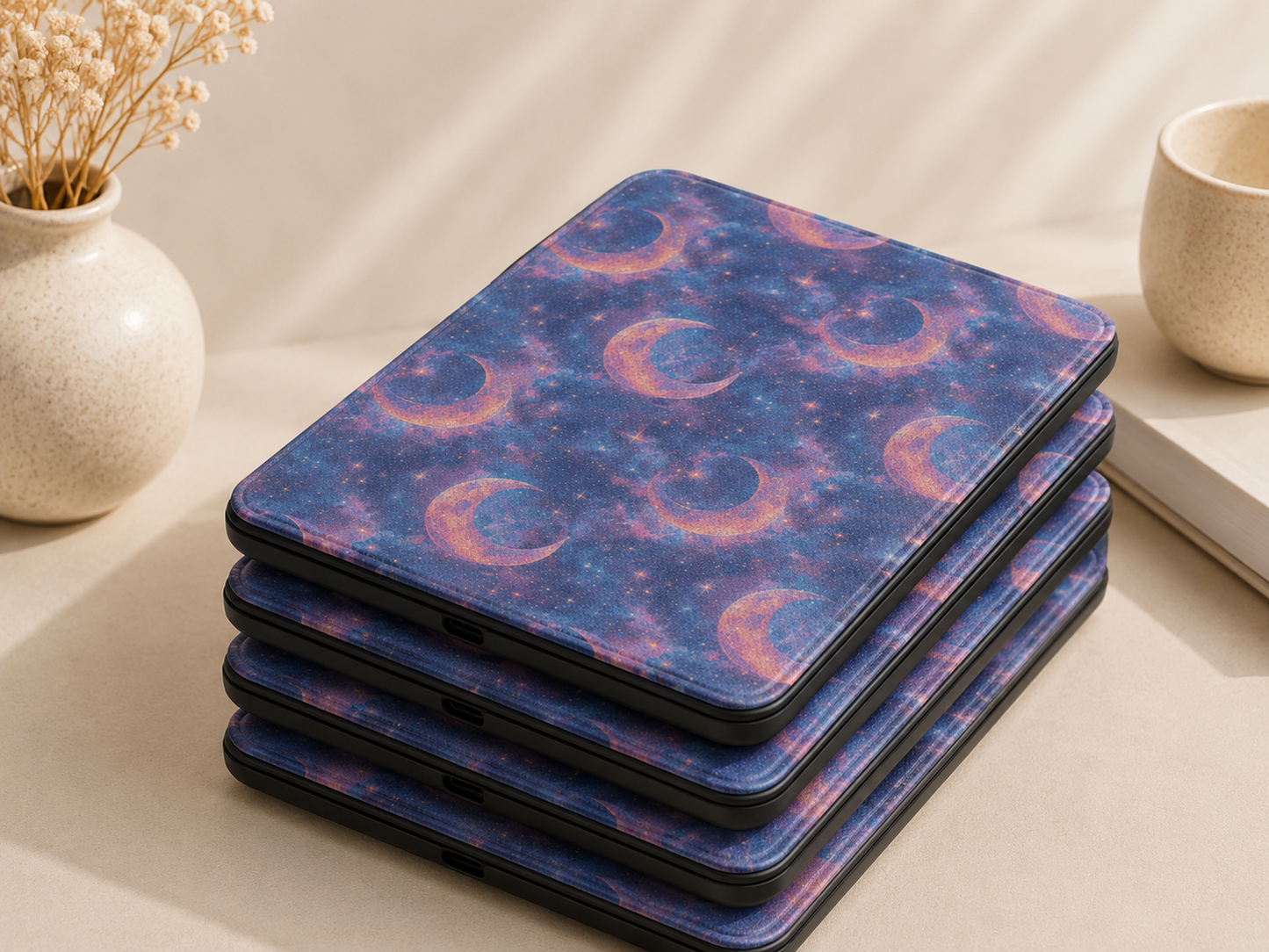 Celestial moons Kindle case — additional view