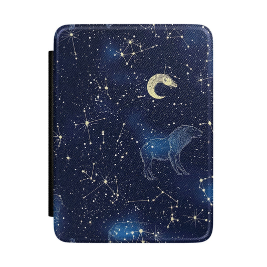 Celestial Stallion Kindle case — mystical horse and stars print