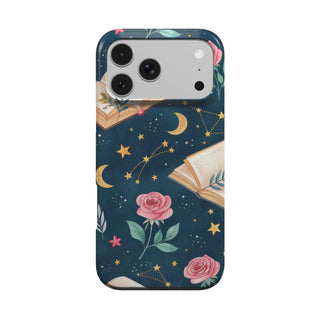 Celestial Storybook phone case – MagSafe iPhone case, front view