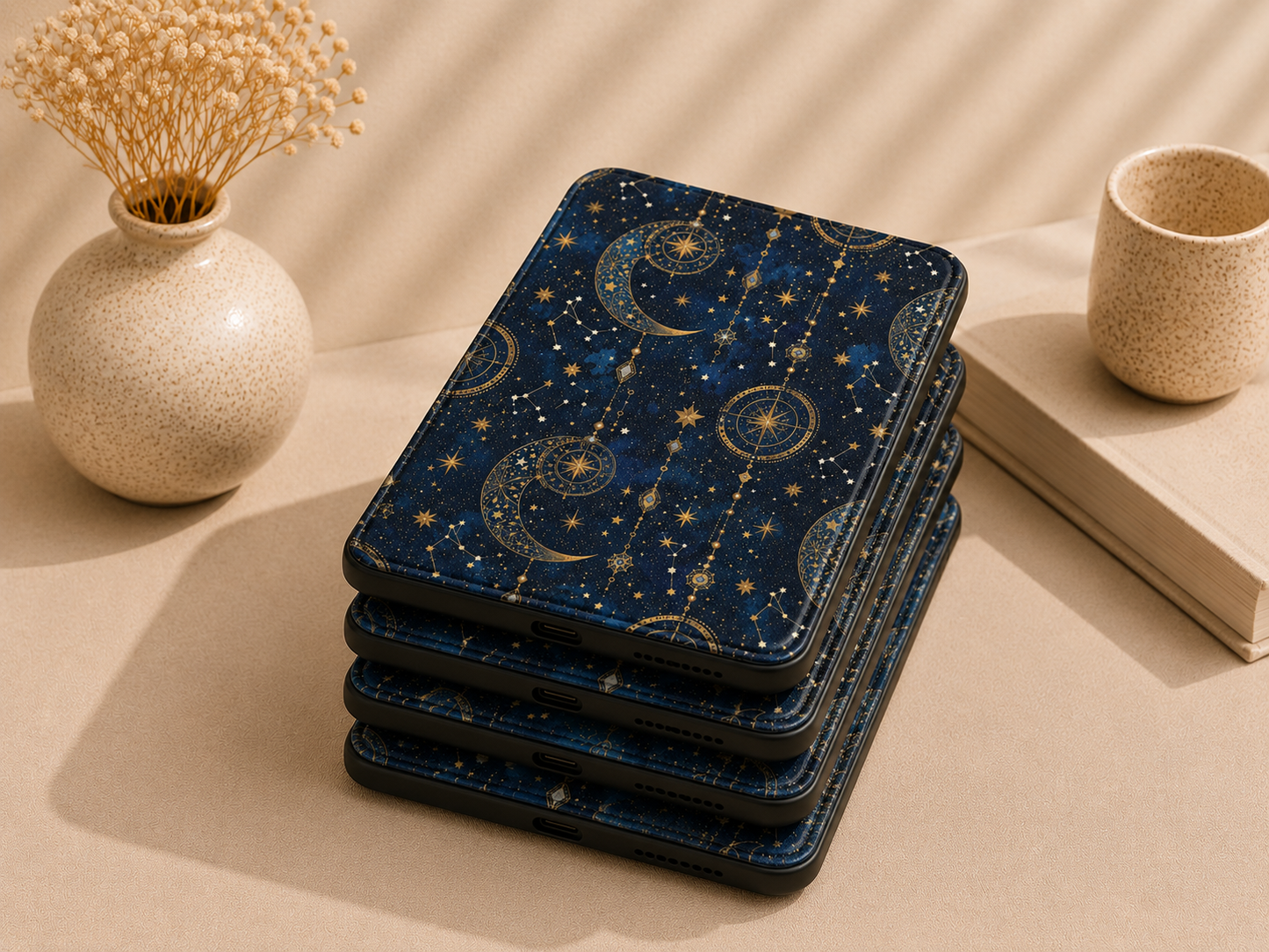 Celestial tarot Kindle case — additional view