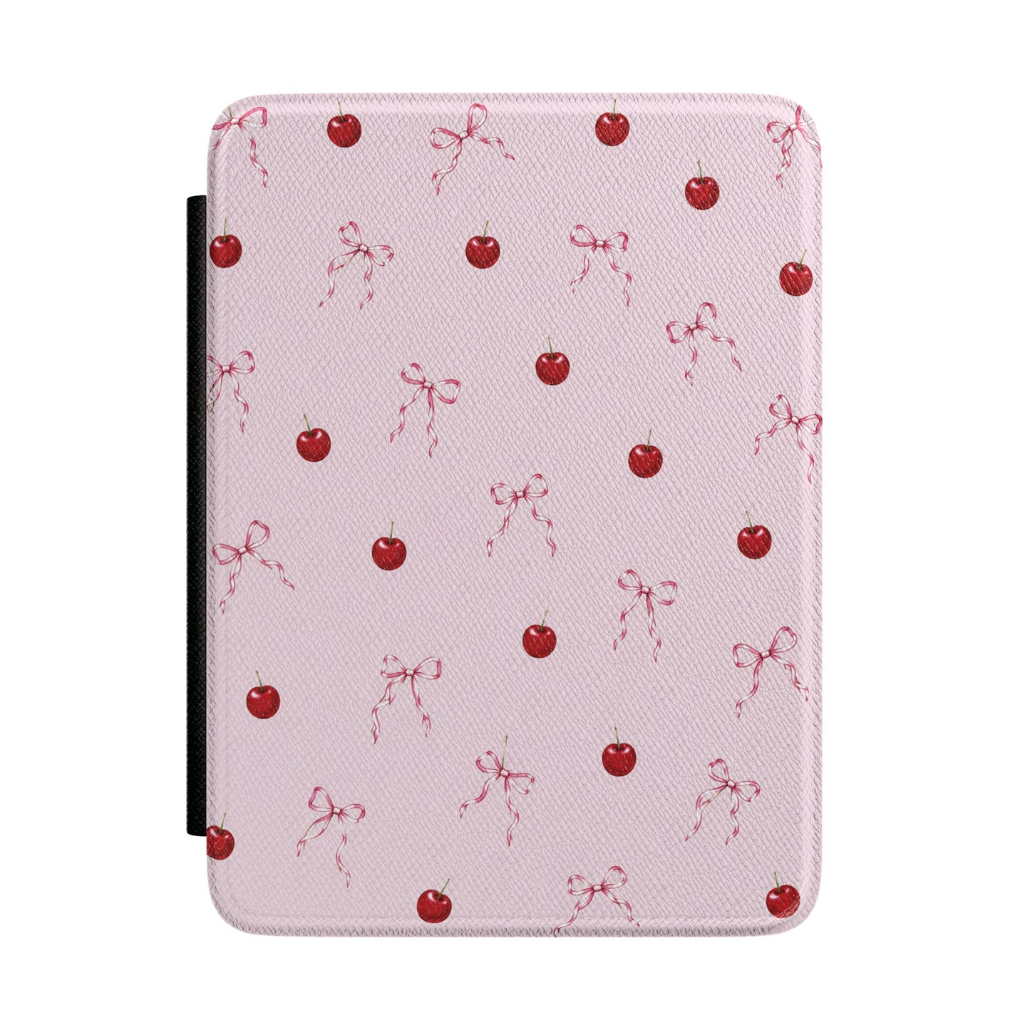 Cherries and Bows Kindle case — cherries and bows print
