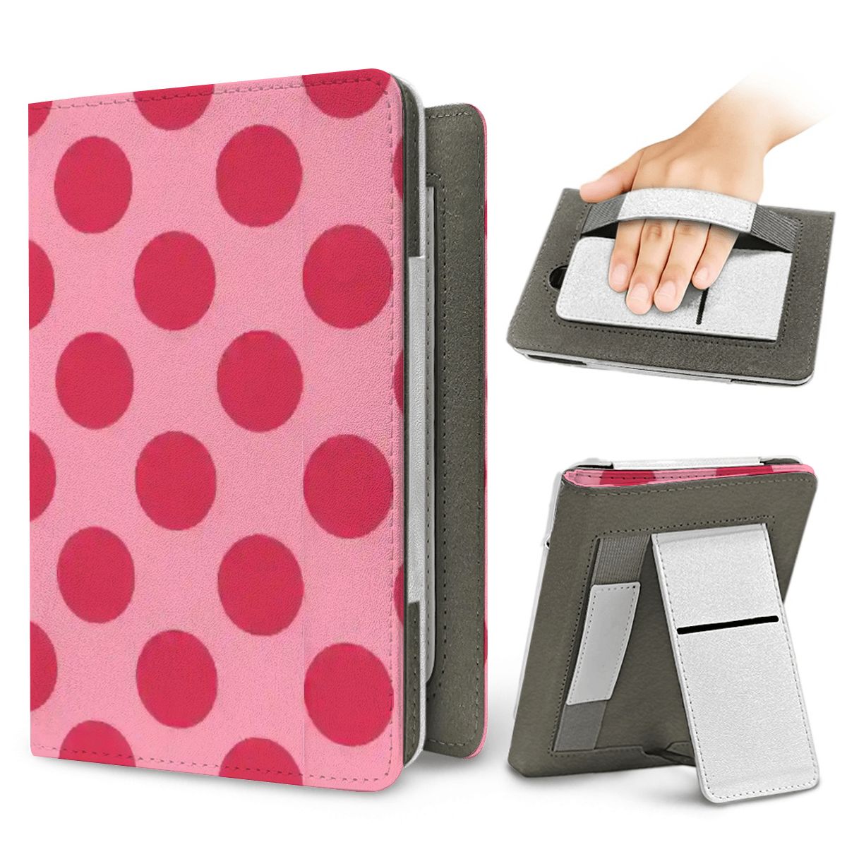 Cherry Red Polka Dot Kindle case for Kindle Paperwhite, view 2