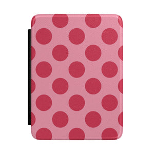Cherry Red Polka Dot Kindle Case