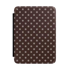 Chocolate Polka Dot Kindle Case