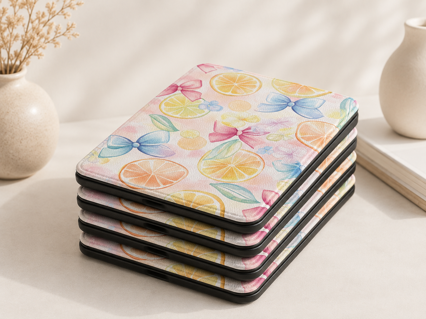 Citrus bows Kindle case — additional view