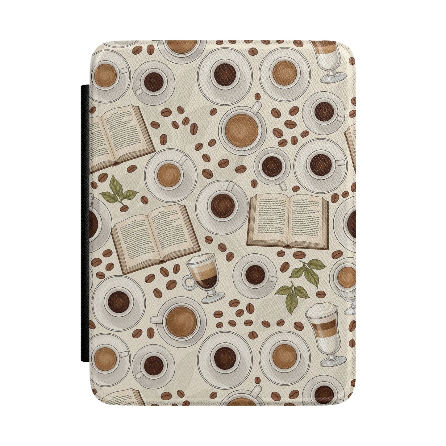 Coffee and Books Kindle case — coffee and books print
