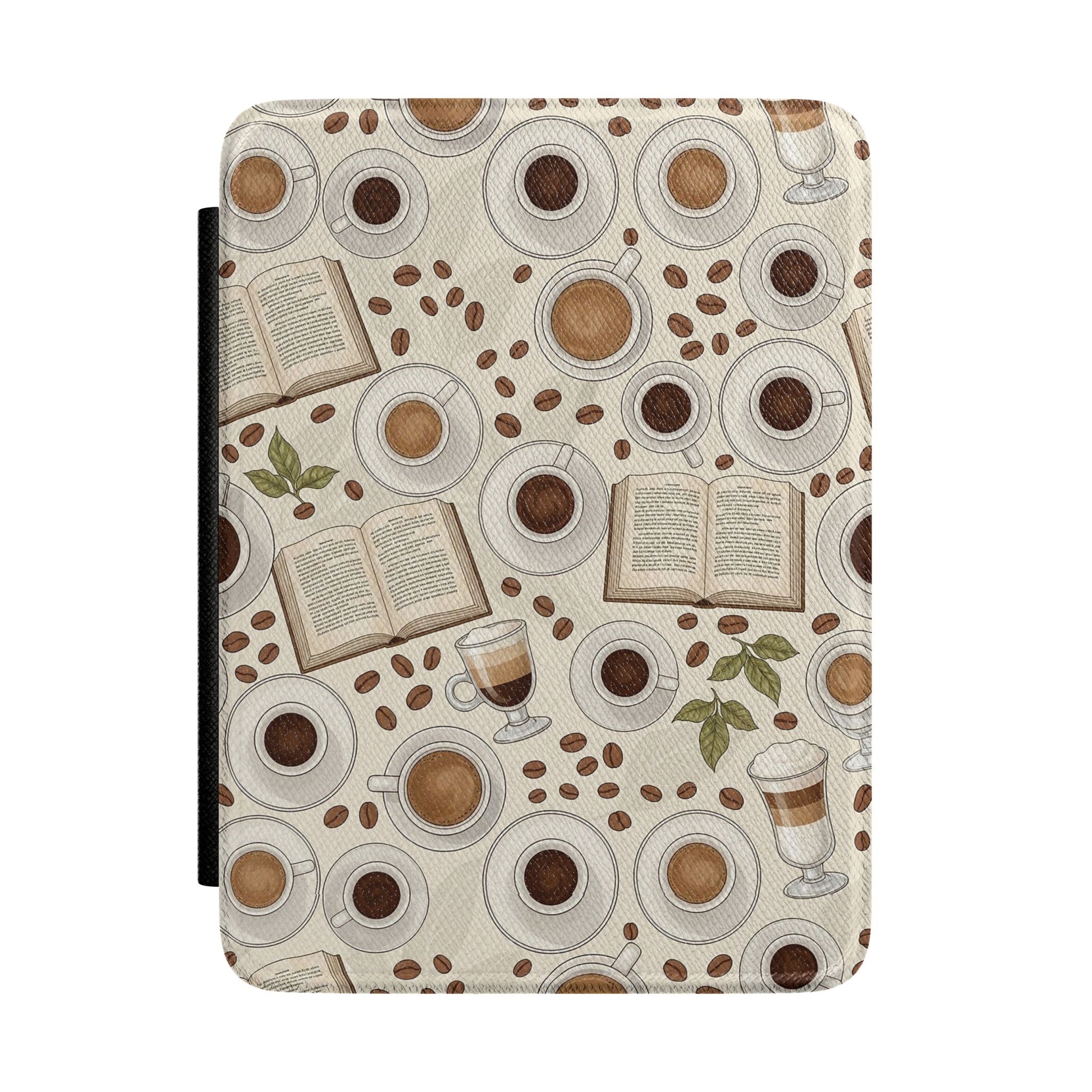 Coffee and Books Kindle case — coffee and books print