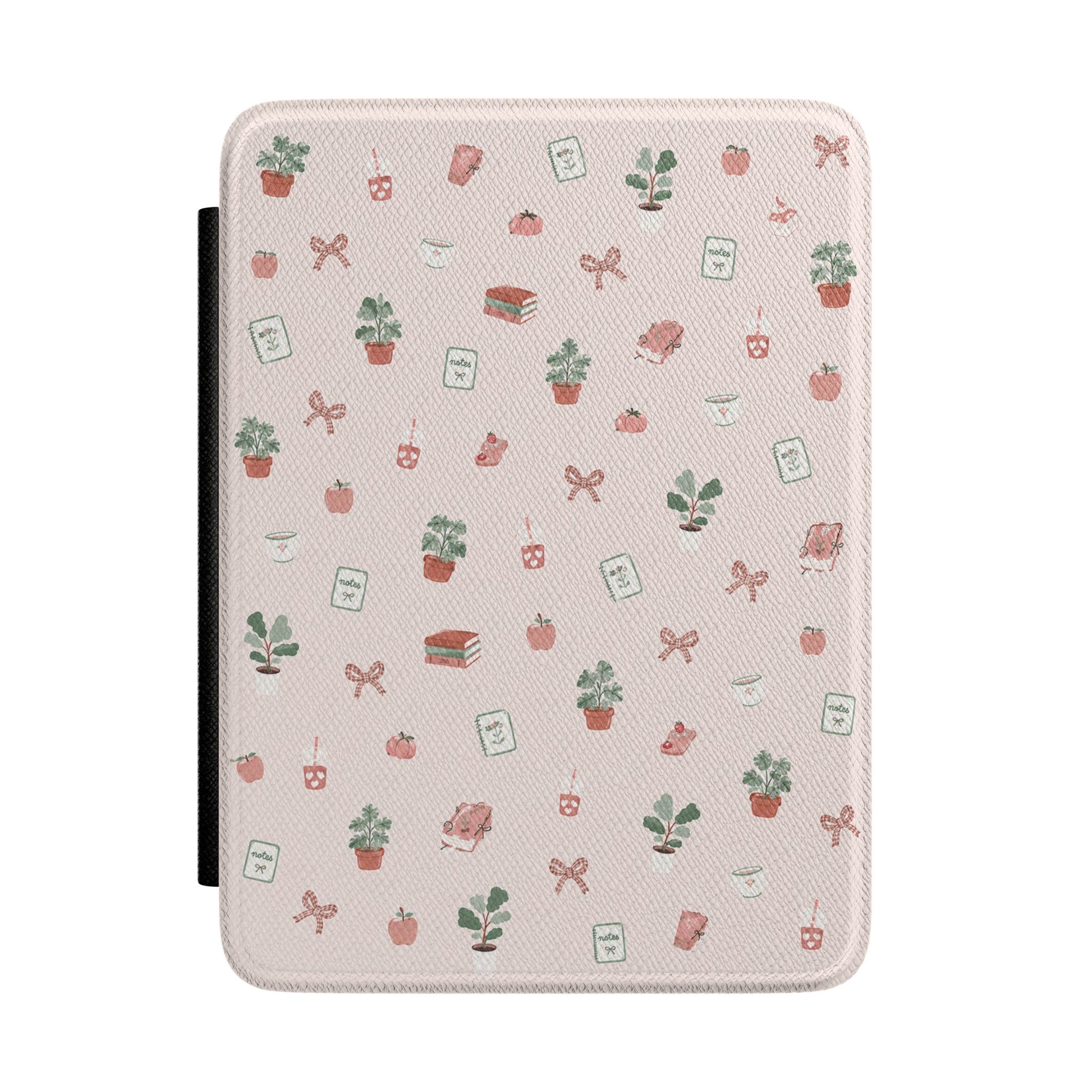 Cottage Bookish Doodle Kindle case — cottage bookish doodle print