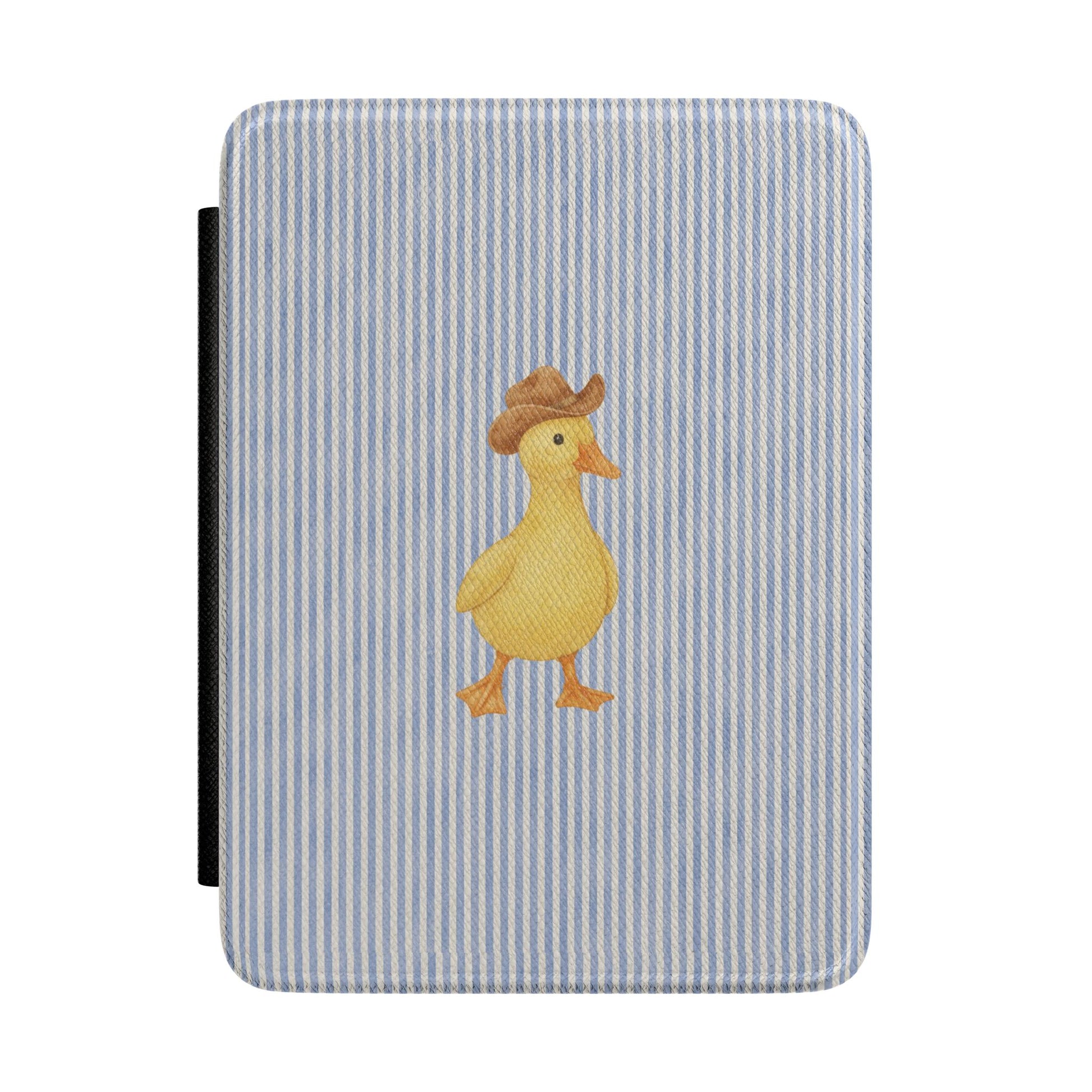 Cowboy Duck Kindle case — cowboy duck print