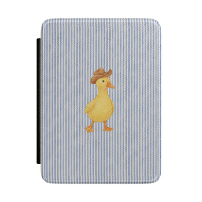 Cowboy Duck Kindle case — cowboy duck print