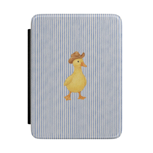 Cowboy Duck Kindle case — cowboy duck print