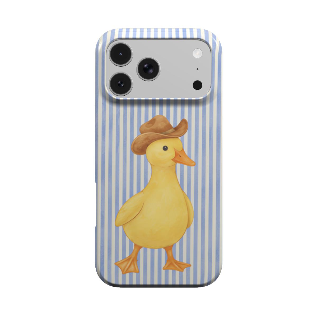 Cowboy Duck phone case – MagSafe iPhone case, front view