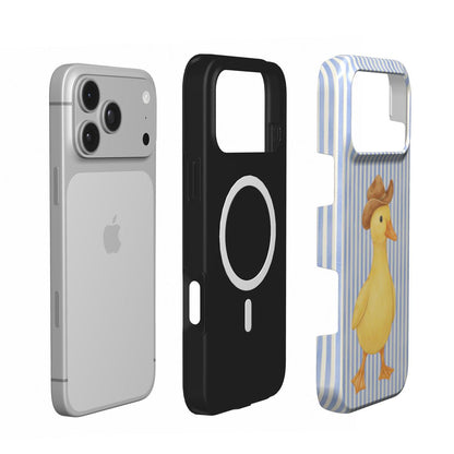 Cowboy Duck phone case – MagSafe iPhone case, layer view