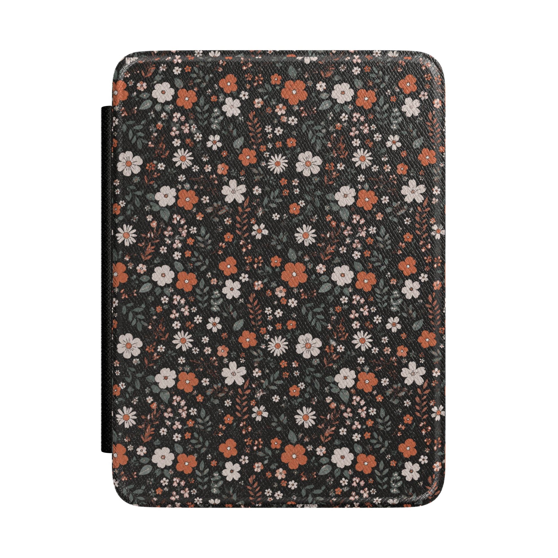 Dark Ditsy Floral Kindle case — dark ditsy floral print